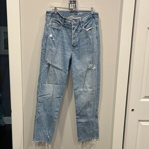Old Navy Light Blue Straight Leg Jeans